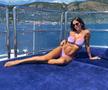 FOTO Vedere din vacanță: iubita lui Immobile a făcut furori în sudul Italiei » Fotografii electrizante pe un yaht