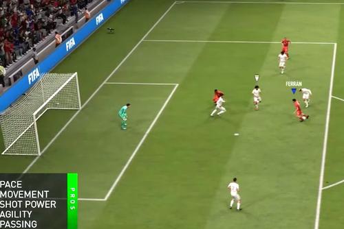 Ferran Torres, noul star de la Manchester City, a primit un card special în FIFA 20 // foto: captură YouTube @ 
Marshall89HD