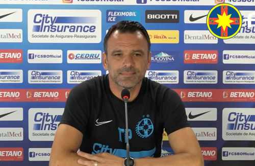 Toni Petrea, antrenorul lui FCSB, a susținut o conferință de presă înaintea partidei cu Viitorul