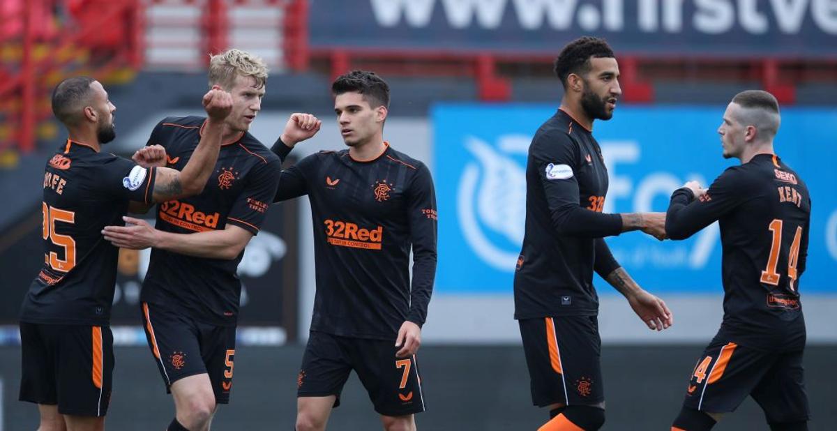 FOTO HAMILTON - RANGERS // gol Ianis Hagi // 29.08.2020