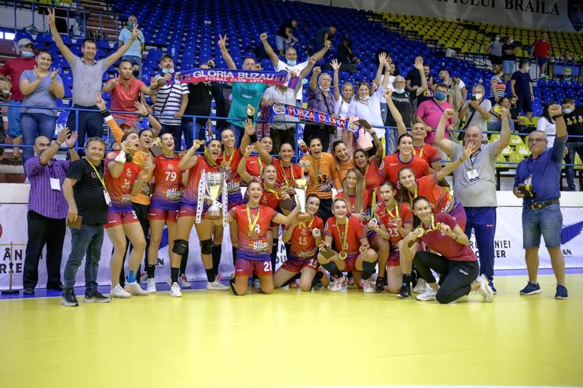 Gloria Buzău a câștigat Cupa României la handbal feminin
Foto: Dan Potor