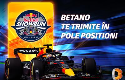 Vino în pole position alături de Betano și Red Bull Racing Show Run!
