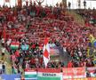 Tribunele stadionului din Sfântu Gheorghe sunt pline la fiecare meci / FOTO: Bogdan Bălaș
