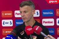 Ovidiu Burcă, după victoria chinuită din Cupă: „Din astfel de meciuri ai doar de pierdut, aproape nimic de câștigat” + Prefațează derby-ul din Giulești