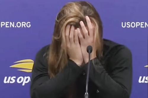 Maria Sakkari a început să plângă la conferința de presă