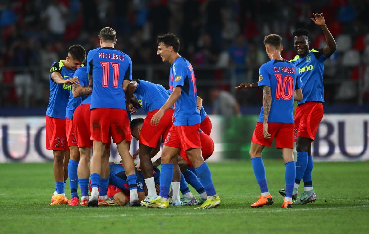 FCSB, imaginile fericirii după calificarea în Europa League/ foto: Raed Krishan (GSP)
