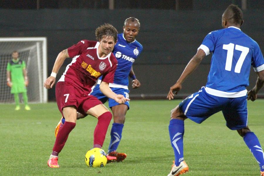 Dinamo Minsk a pus-o la respect pe CFR Cluj în 2014 / FOTO: GSP CFR Cluj, încă o rușine istorică în Europa! „Les amis de Dudelange” reloaded: iată topul celor mai mari umilințe „feroviare” + Dan Petrescu, protagonist a treia oară