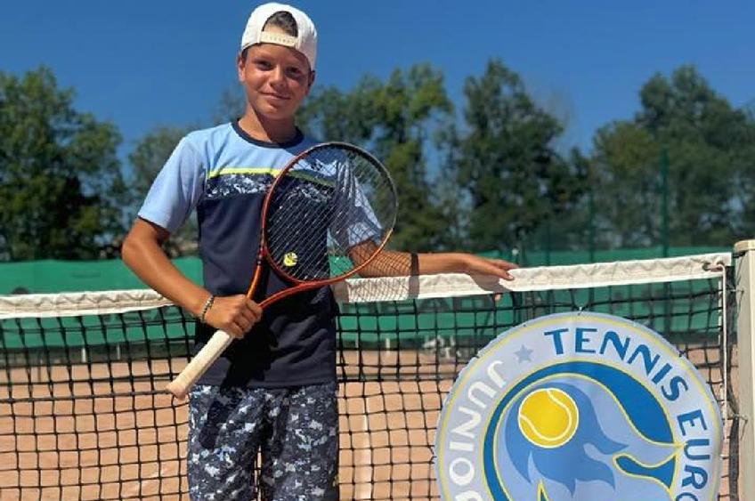 William Văsîi, o speranță a tenisului românesc / Sursă foto: Facebook
