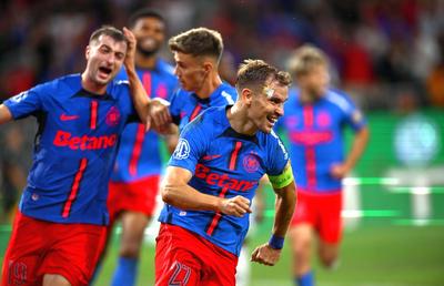 FCSB s-a calificat în Europa League. Golul fabulos al lui Olaru a decis meciul cu LASK