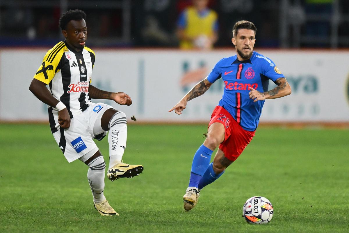 FCSB s-a calificat în Europa League. Golul fabulos al lui Olaru a decis meciul cu LASK