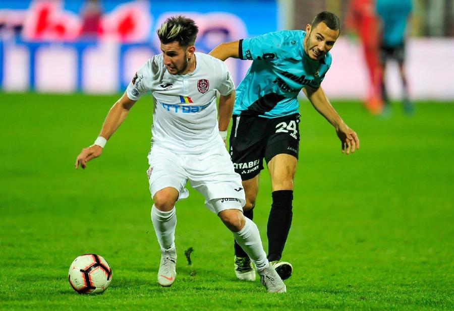 Adrian Păun a prins în teren și umilința cu Dudelange / FOTO: GSP CFR Cluj, încă o rușine istorică în Europa! „Les amis de Dudelange” reloaded: iată topul celor mai mari umilințe „feroviare” + Dan Petrescu, protagonist a treia oară