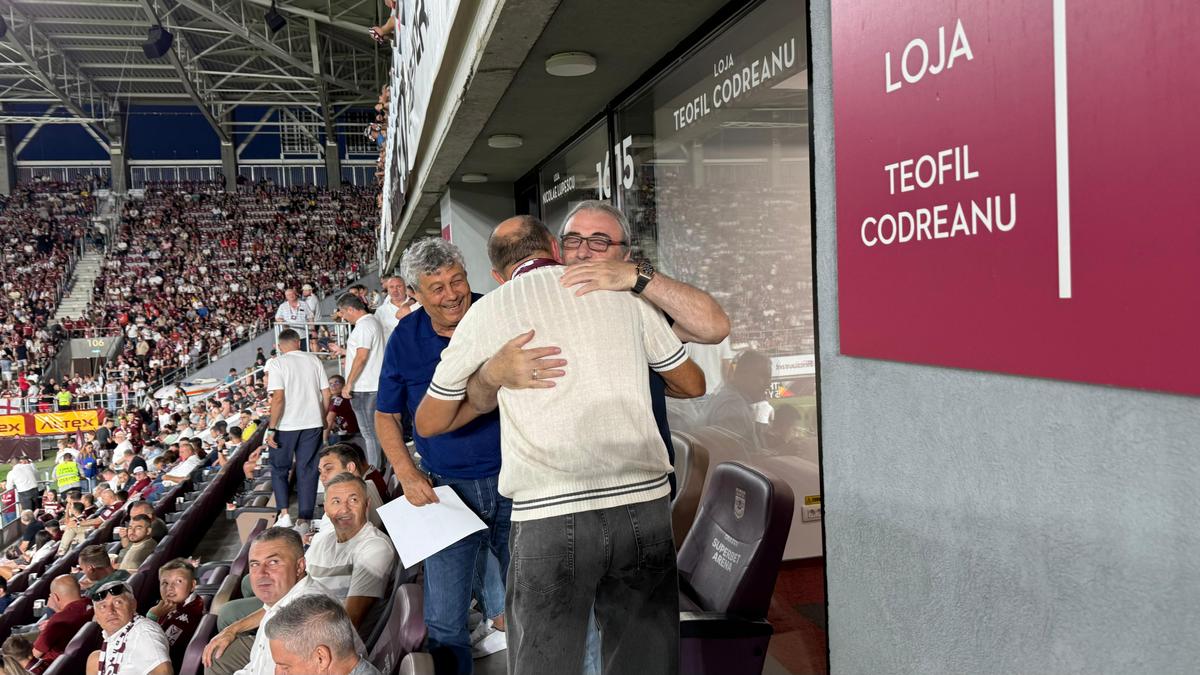 Mircea Lucescu la Rapid - UTA