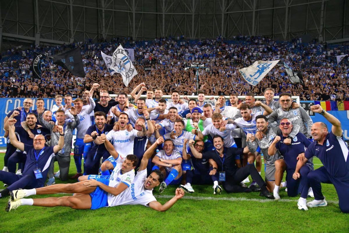 Cele mai tari imagini din seara europeană cu FCSB și Universitatea Craiova