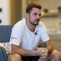 Stan Wawrinka în timpul unui interviu FOTO Imago Images