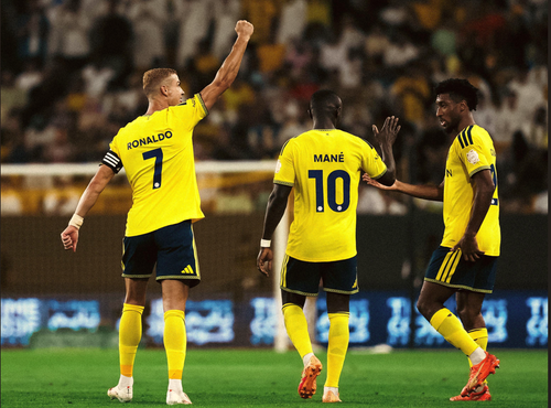 Cristiano Ronaldo a închis tabela în meciul câștigat de Al-Nassr în etapa a 4-a din Saudi Pro League / Foto: X AlNassr FC