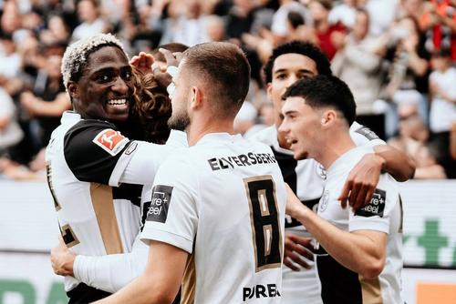 Elversberg, victorie cu Bayer Leverkusen // Foto: Instagram