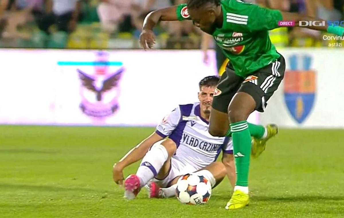 Duel Davordzie - Florin Borța în FC Argeș - Sepsi