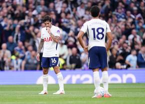 Coșmar pentru Tottenham în noul sezon din Premier League: golaveraj groaznic și ultimul loc