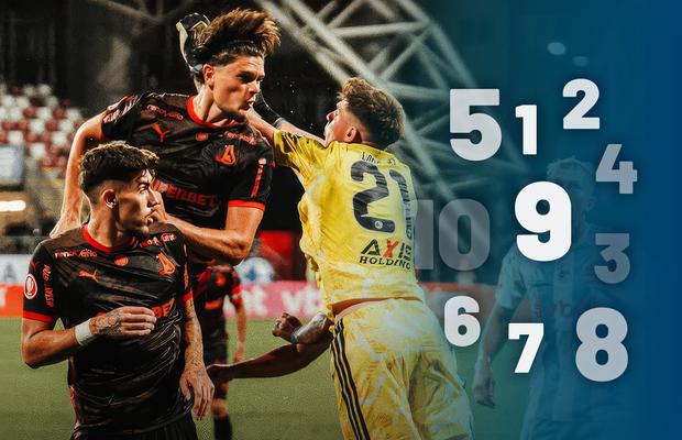 Notele GSP la Corvinul - Dinamo » Un 9 pentru un killer de clasă și unicul repetent al serii de la Arad