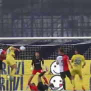 Gol de lângă Drăgușin în Fiorentina - Frosinone / FOTO: Captură TV @Digi Sport