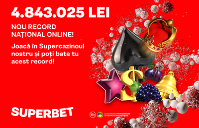 Aproape 1 milion de Euro câștigați la sloturile Superbet și nou record național stabilit la începutul acestei săptămâni! Citește interviul cu foarte tânăra SuperCâștigătoare care a dat lovitura!