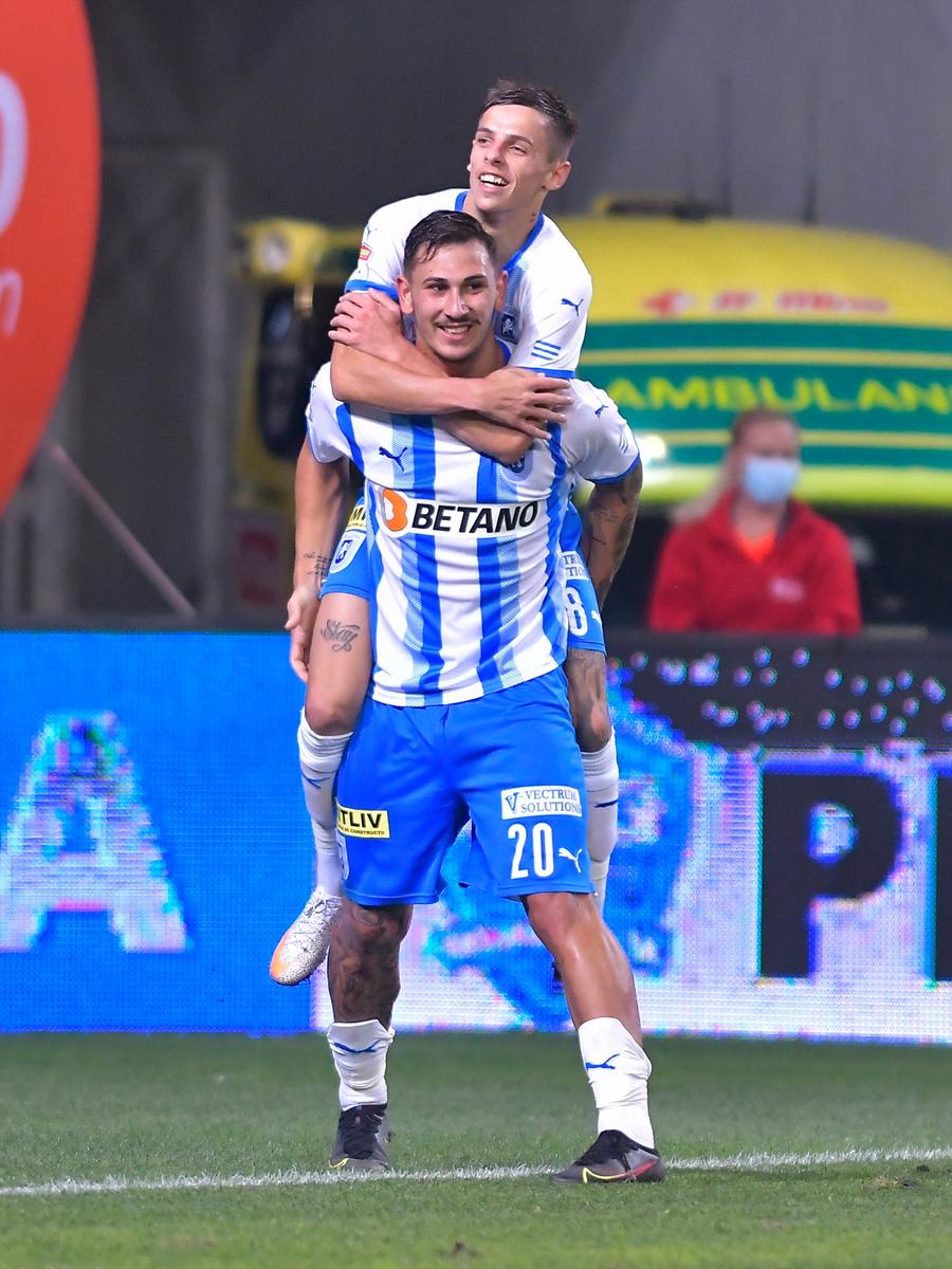 Jovan Markovic, după gol pentru CS Universitatea Craiova S-a îngrășat iar?! Atacantul Craiovei e suspectat că ar avea din nou probleme