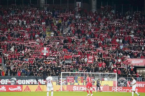 UTA a fost susținută puternic versus CFR Cluj // foto: GSP