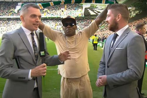 Coolio, în 2017, pe Celtic Park