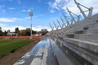 Stadionul din Liga 1 nu poate fi inaugurat după 3 ani și 15 milioane de euro investite » Ultima problemă: apa infiltrată în tribune