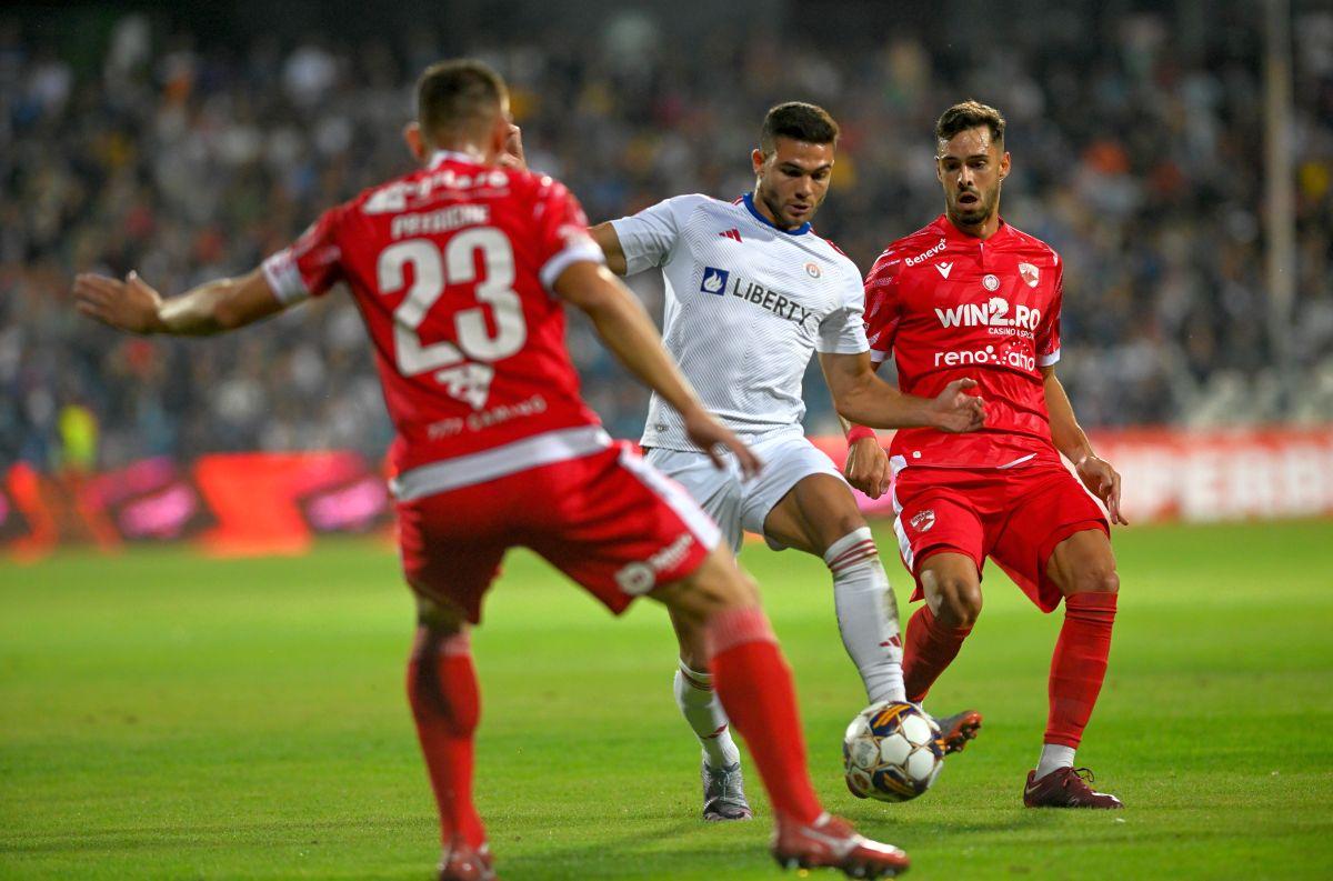 Oțelul a dat, Dinamo a luat! „Câinii” pierd și la Galați și ajung la PATRU înfrângeri consecutive fără gol marcat