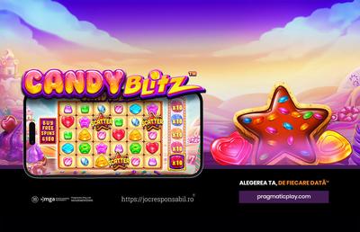 Pragmatic Play lansează un nou slot online de senzație, Candy Blitz