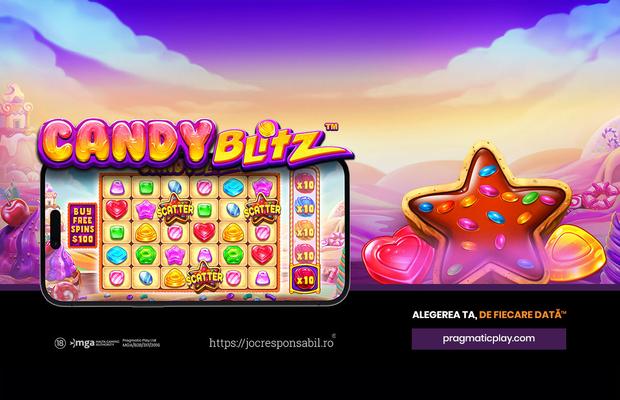 Pragmatic Play lansează un nou slot online de senzație, Candy Blitz