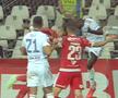 Faza controversată din Oțelul - Dinamo / Captură Digi Sport