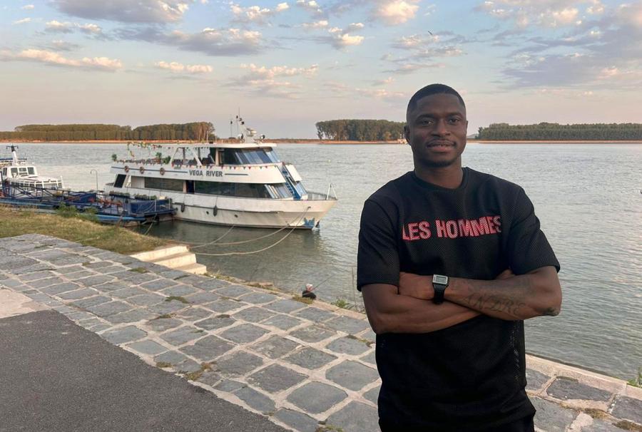 François Yabré / foto: GSP Înainte de Oțelul - Dinamo, unul dintre liderii echipei anunță: „Vrem play-off-ul, nu e un obiectiv imposibil!”