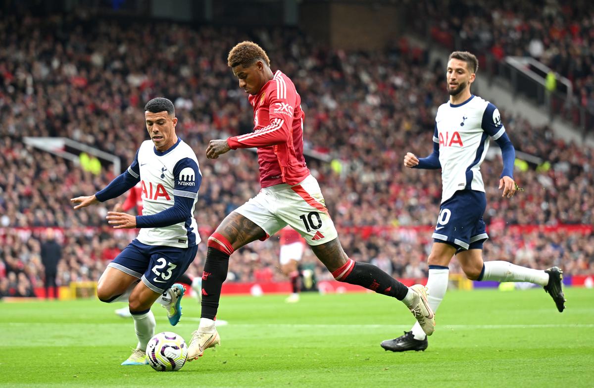Manchester United - Tottenham 0-3 » 10 minute pentru Drăgușin în victoria impresionantă a lui Spurs pe Old Trafford