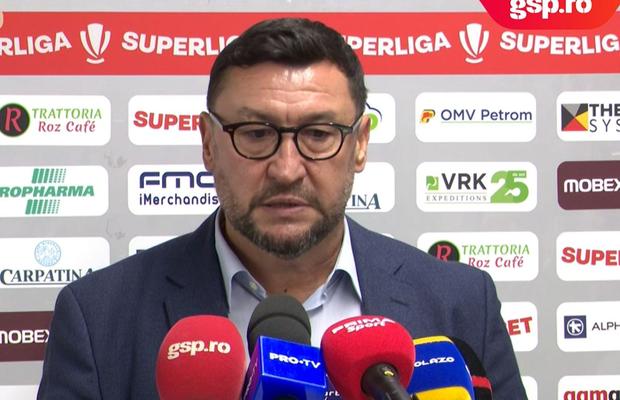 Viorel Moldovan a comentat reacția lui Dan Șucu de la meciul cu Oțelul: „De ce să nu aibă răbdare? Ce poate să facă?”