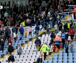 Gloria Buzău - Farul, întrerupt! Unui om i s-a făcut rău în tribune, foto: captură de ecran Prima Sport