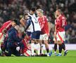 Mason Mount, cu capul spart după duelul cu Drăgușin/ foto Imago Images