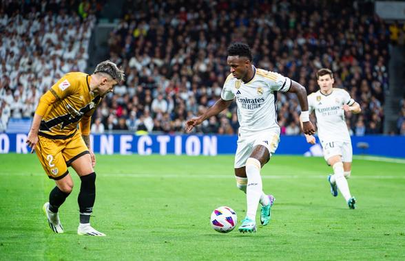 Așa a ales „Marca” să prefațeze duelul Rayo - Real: „Vinicius, împotriva «fulgerului» din LaLiga”