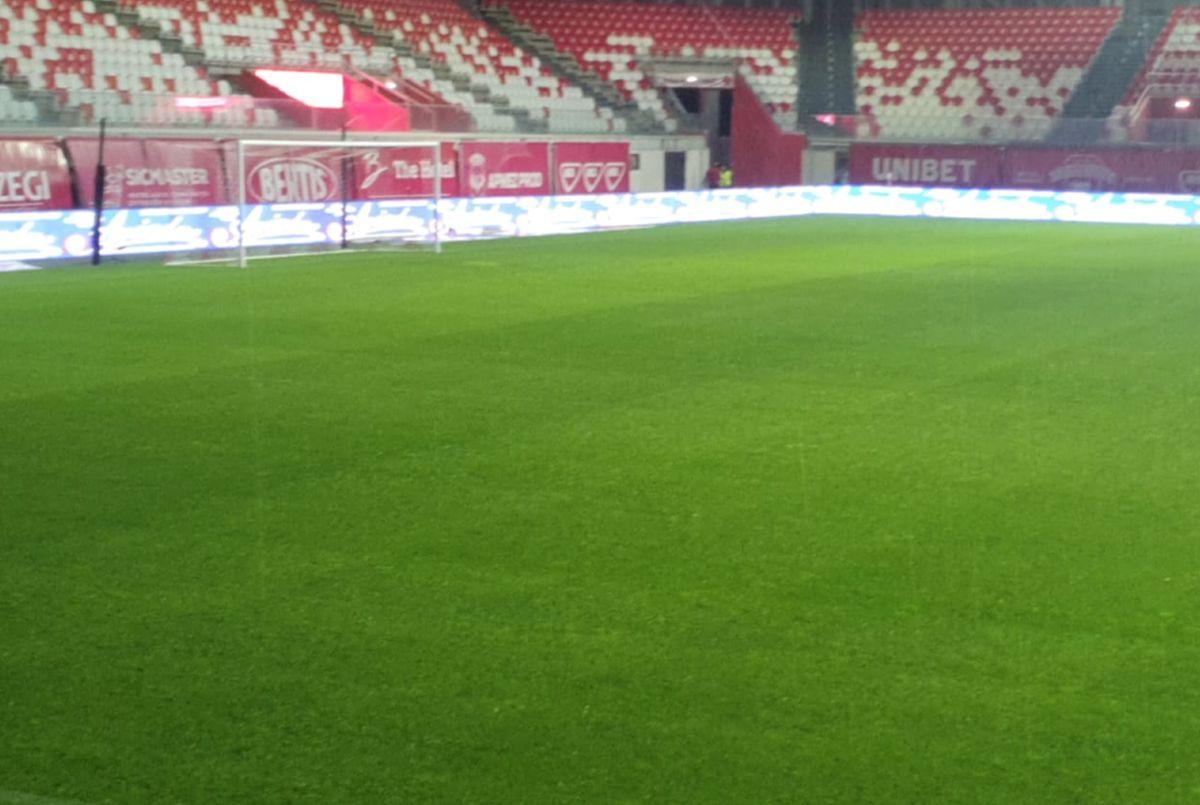 Ploaie torențială înainte de Sepsi - FCSB