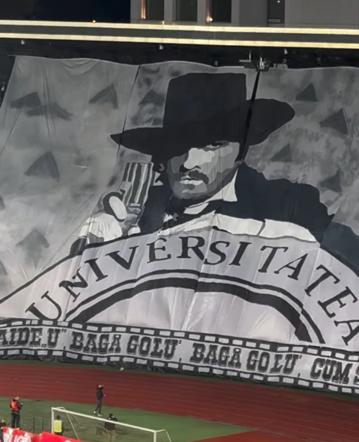 Invitat special și coregrafie inspirată din „Mărgelatu” la derby-ul U Cluj - CFR