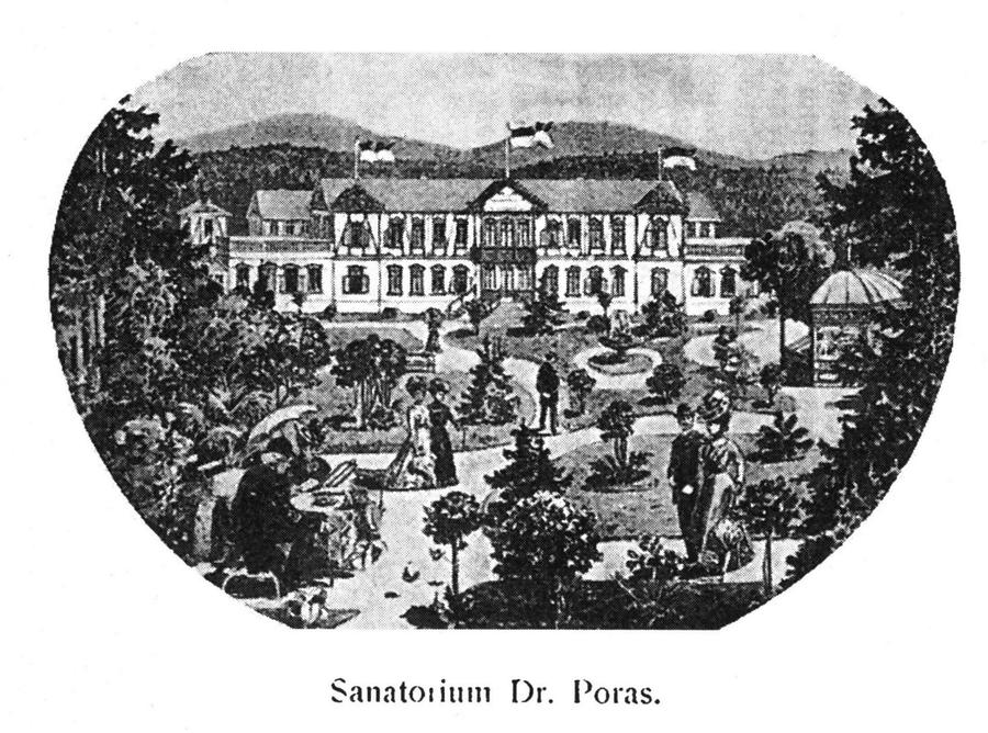 Ilustrată cu bătrânul sanatoriu din Solca, un etalon turistic în Imperiul Austro-Ungar. Foto: facebook/SolcaOnline Colțul de rai din România pe care au pus ochii Mircea Lucescu și Gigi Becali: „Planuri pentru bază de pregătire” + „Suntem dispuși să le oferim 7 hectare de parc”