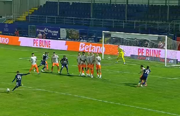 Golul etapei în Superliga! Și-a dus echipa pe locul secund cu o execuție superbă