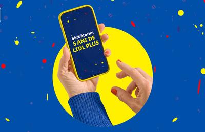 5 ani de Lidl Plus sărbătoriți cu oferte, reduceri și premii pentru clienți. Știi că merită