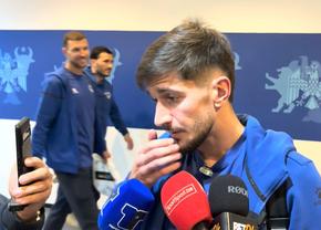 Bosniacul Dzeko i-a întrerupt interviul: „Ai dat un gol și imediat dai declarații?!”