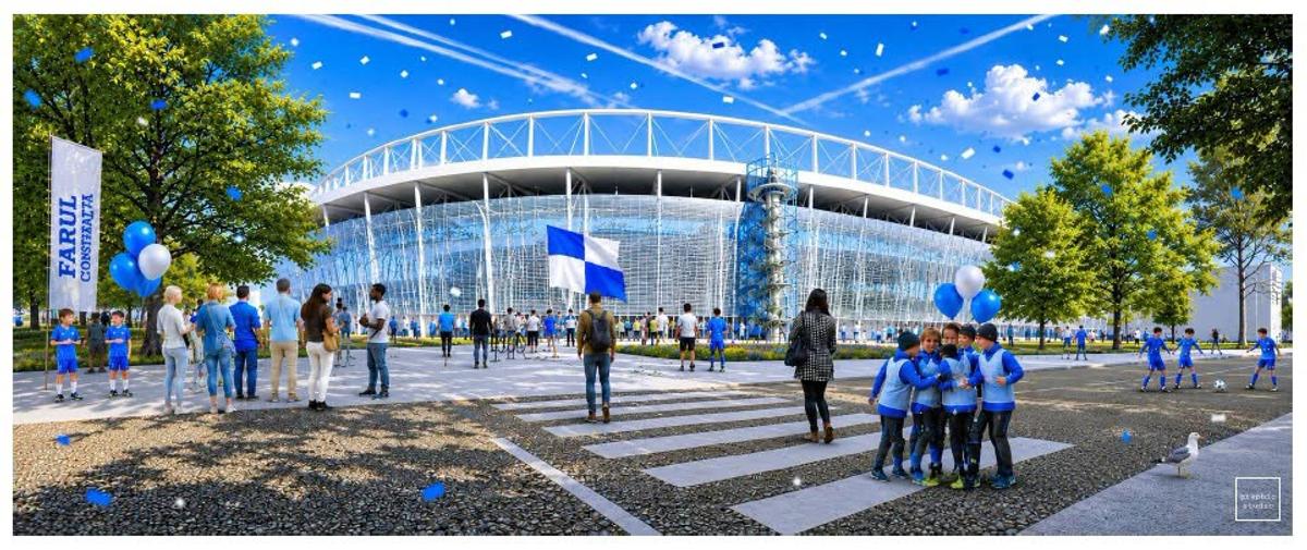 Cum va arăta noul stadion din Constanța