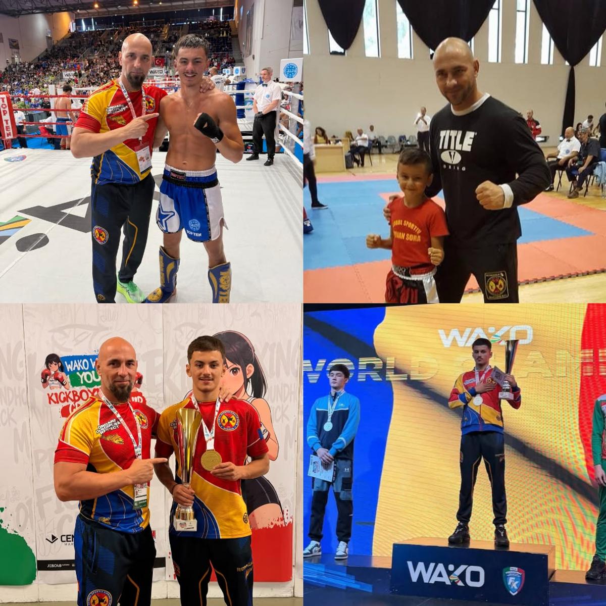 Ciprian Sora a „scos” un campion mondial la kickboxing/ Foto: Costi Prună (GSP)