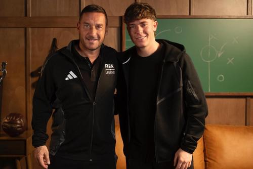 Francesco Totti și Cristian Totti // foto: instagram @francescototti