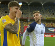 Andrei Coubiș și Jovo Lukic au râs după meciul România - Bosnia // foto: captură Antena 1
