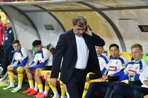 Gheorghe Hagi în România - Bosnia // foto: Ionuț Iordache și Cristi Preda GSP